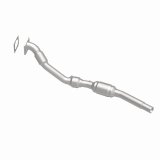 MagnaFlow Direct Fit Catalytic Converter 00-02 Audi A6 Quattro 2.7L thumbnail 7