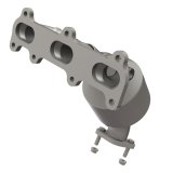 MagnaFlow Direct Fit Catalytic Converter 2004 Hyundai Santa Fe 2.7L thumbnail 6