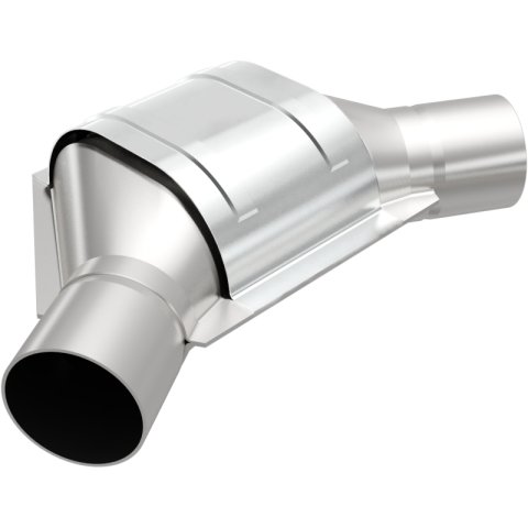 MagnaFlow Universal Catalytic Converter 2.00 Angled In / Out OEM thumbnail 2