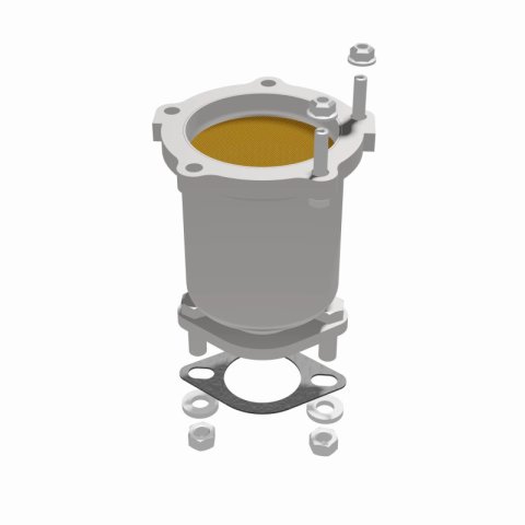 MagnaFlow Direct Fit Catalytic Converter 03-05 Kia Sorento 3.5L cc thumbnail 7