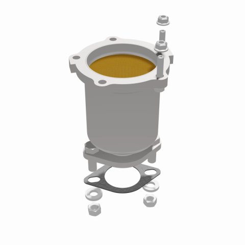 MagnaFlow Direct Fit Catalytic Converter 03-05 Kia Sorento 3.5L cc thumbnail 8