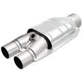 MagnaFlow Universal Catalytic Converter 3/2 Single / Dual with O2 thumbnail 4