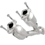 MagnaFlow Direct Fit Catalytic Converter 00-01 Cherokee 4L Front thumbnail 1
