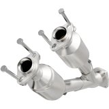 MagnaFlow Direct Fit Catalytic Converter 00-01 Cherokee 4L Front thumbnail 3
