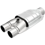 MagnaFlow Universal Catalytic Converter 3/2 Single / Dual with O2 thumbnail 1