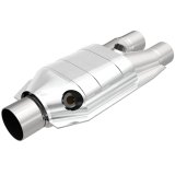 MagnaFlow Universal Catalytic Converter 2.5/2 Single/Dual O2 thumbnail 1