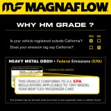 MagnaFlow Universal Catalytic Converter 2.25 inch C/A 5 inch spun body thumbnail 7