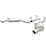 MagnaFlow Axle-Back Stainless Dual Split 4in Polished Tips 10-15 Chevrolet Camaro Convert. 3.6L V6 thumbnail 1