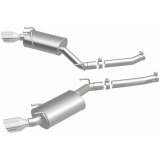 MagnaFlow Axle-Back Stainless Dual Split 4in Polished Tips 10-15 Chevrolet Camaro Convert. 3.6L V6 thumbnail 8
