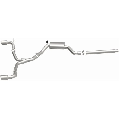 MagnaFlow SYS C/B Dual Split Rear Exit 4in Polished Tips 2015 VW GTI 2.0L Turbo thumbnail 8