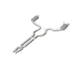 MagnaFlow Cat Back, SS, 3in, Street, Dual Split Polished 4.5in Tips 2015 Ford Mustang GT V8 5.0L thumbnail 7