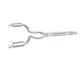 MagnaFlow Cat Back, SS, 3in, Street, Dual Split Polished 4.5in Tips 2015 Ford Mustang GT V8 5.0L thumbnail 9