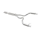 MagnaFlow Cat Back, SS, 3in, Competition, Dual Split Polished 4.5in Tips 2015 Ford Mustang GT V8 5.0 thumbnail 7