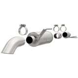 MagnaFlow Cat-Back, SS, 2.5/3in, Turn Down In Front Rear Tire 2015 Ford F150 2.7L V6T Ext Cab thumbnail 1