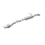 MagnaFlow Cat-Back, SS, 2.5/3in, Turn Down In Front Rear Tire 2015 Ford F150 2.7L V6T Ext Cab thumbnail 4