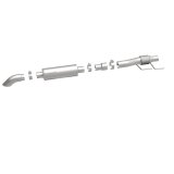 MagnaFlow Cat-Back, SS, 2.5/3in, Turn Down In Front Rear Tire 2015 Ford F150 2.7L V6T Ext Cab thumbnail 8