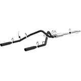 MagnaFlow SYS Cat-Back 3.5in Black Dual Split Rear Tips 10-13 Chevy Silverado / GMC Sierra 5.3L thumbnail 1
