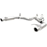 MagnaFlow Axle Back, SS, 3in, Competition, Dual Split Polished 4.5in Tip 2015 Ford Mustang GT V8 5.0 thumbnail 6