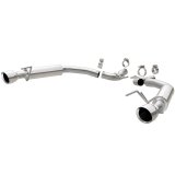 MagnaFlow Axle Back, SS, 2.5in, Competition, Dual Split Polish 4.5in Tip 2015 Ford Mustang Ecoboost thumbnail 4