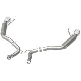 MagnaFlow Axle Back, SS, 2.5in, Competition, Dual Split Polish 4.5in Tip 2015 Ford Mustang Ecoboost thumbnail 7