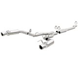 MagnaFlow Cat Back, SS, 2.5in, Competition, Dual Split Polish 4.5in Tips 2015 Ford Mustang Ecoboost thumbnail 5