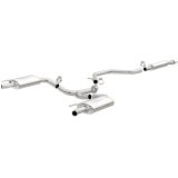 MagnaFlow Cat-Back SS 2.25/2.5in Dual Split Rear Exit Polished 3in Tip 2015 Chev Impala 3.6L V6 thumbnail 5