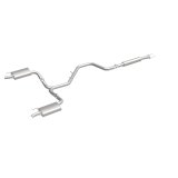 MagnaFlow Cat-Back SS 2.25/2.5in Dual Split Rear Exit Polished 3in Tip 2015 Chev Impala 3.6L V6 thumbnail 6