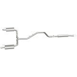 MagnaFlow Cat-Back SS 2.25/2.5in Dual Split Rear Exit Polished 3in Tip 2015 Chev Impala 3.6L V6 thumbnail 7
