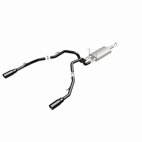 Magnaflow 09-15 Dodge Ram 1500 V8 Dual Spilt Rear Exit Black Stainless C/B Perf Exhaust thumbnail 8