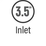 MagnaFlow Tip Stainless Double Wall Round Single Outlet Polished 4.5in DIA 3.5in Inlet 12in Length thumbnail 9