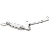 MagnaFlow CB SS 2.5/3in Dual Straight DS Rear Ext 3in Tip 12-15 BMW 328i /428i 2.0L Coupe Sedan thumbnail 4