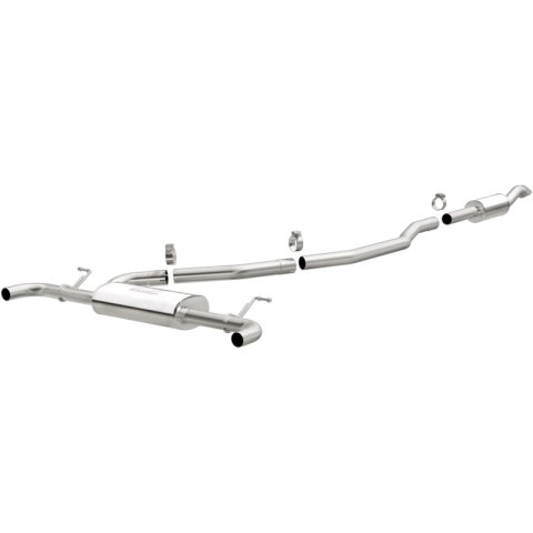 MagnaFlow 13-15 Lincoln MKZ L4 2.0L Turbo Stainless Cat Back Performance Exhaust Dual Split Rear thumbnail 5