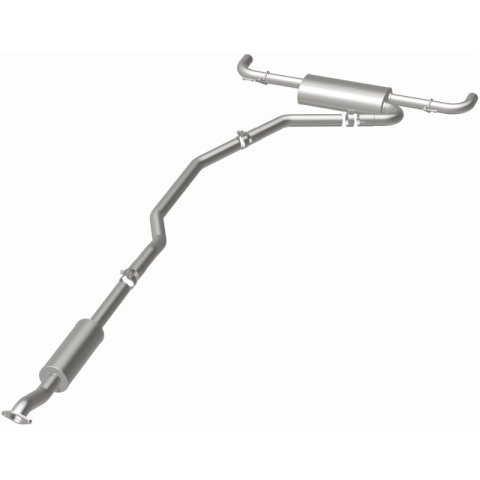 MagnaFlow 13-15 Lincoln MKZ L4 2.0L Turbo Stainless Cat Back Performance Exhaust Dual Split Rear thumbnail 6