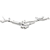 MagnaFlow Cat Back, SS, 2.5in, Quad Split Polish 4in tip 14-15 Jeep Grand Cherokee 3.6L/5.7L V6/V8 thumbnail 1