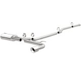 MagnaFlow Cat Back, SS, 2.5in, Street, Single Straight Pass. Polished 4in Tip, 2015 Ford Fusion 2.5L thumbnail 1