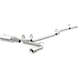 MagnaFlow Cat Back, SS, 2.5in, Street, Single Straight Pass. Polished 4in Tip, 2015 Ford Fusion 2.5L thumbnail 4