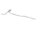 MagnaFlow Cat Back, SS, 2.5in, Street, Single Straight Pass. Polished 4in Tip, 2015 Ford Fusion 2.5L thumbnail 7