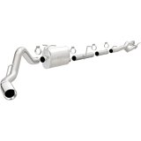 MagnaFlow Sys C/B 11-15 Ford Super Duty F250 6.2L EC CC, SS 3.5in Single Rear Pass Side Ext 5in Tip thumbnail 4