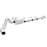 MagnaFlow Sys C/B 11-15 Ford Super Duty F250 6.2L EC CC, SS 3.5in Single Rear Pass Side Ext 5in Tip thumbnail 5