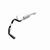 MagnaFlow SYS Cat-Back 11-14 Ford F-150 3.5L V6 EcoBoost 3in Black Single Side Exit Rear 3 Tip thumbnail 3