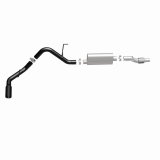 MagnaFlow SYS Cat-Back 11-14 Ford F-150 3.5L V6 EcoBoost 3in Black Single Side Exit Rear 3 Tip thumbnail 4