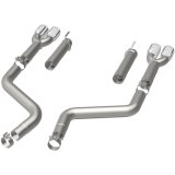 MagnaFlow Axle-Back, SS, 3in, Quad Split Rear 3.5 Tips 2015 Dodge Challenger incl SRT Hellcat thumbnail 8