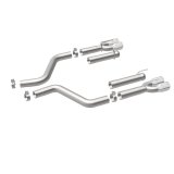 MagnaFlow Axle-Back, SS, 3in, Quad Split Rear 3.5 Tips 2015 Dodge Challenger incl SRT Hellcat thumbnail 9
