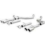 MagnaFlow Axle-Back, SS, 2.5in, Quad Split Rear 3.5in Tip 2015 Dodge Challenger R/T 5.7L thumbnail 4
