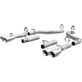 MagnaFlow Axle-Back, SS, 2.5in, Quad Split Rear 3.5in Tip 2015 Dodge Challenger 3.6L V6 thumbnail 1