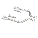 MagnaFlow Axle-Back, SS, 2.5in, Quad Split Rear 3.5in Tip 2015 Dodge Challenger 3.6L V6 thumbnail 9