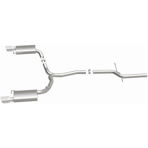 Magnaflow 2015 Audi Allroad 2.0L Touring Dual Spilt Rear Exit 2.5in 4in Tip SS C/B Perf Exhaust thumbnail 8