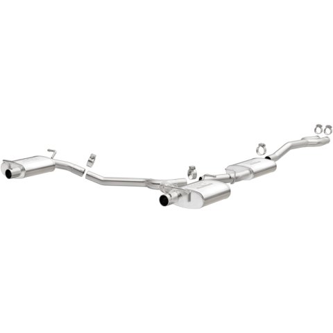 MagnaFlow Cat-Back SS Dual Split Rear Exit 2015 Dodge Charger/Chrysler 300C 3.6L V6 (Uses OEM Tips) thumbnail 6
