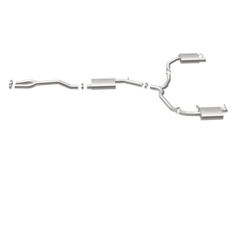 MagnaFlow Cat-Back SS Dual Split Rear Exit 2015 Dodge Charger/Chrysler 300C 3.6L V6 (Uses OEM Tips) thumbnail 7