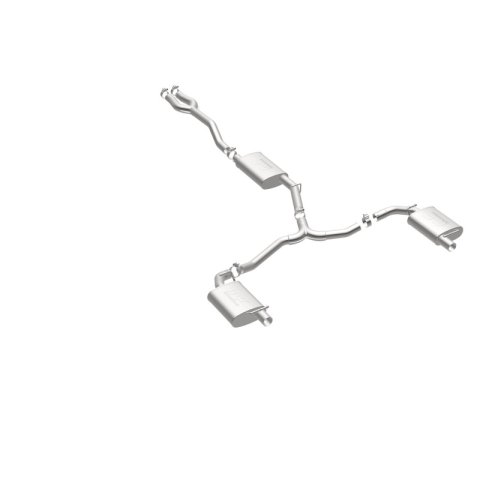 MagnaFlow Cat-Back SS Dual Split Rear Exit 2015 Dodge Charger/Chrysler 300C 3.6L V6 (Uses OEM Tips) thumbnail 8